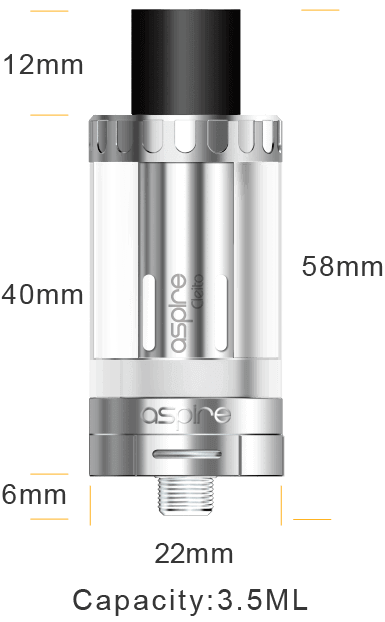 Cleito Aspire Dimensions
