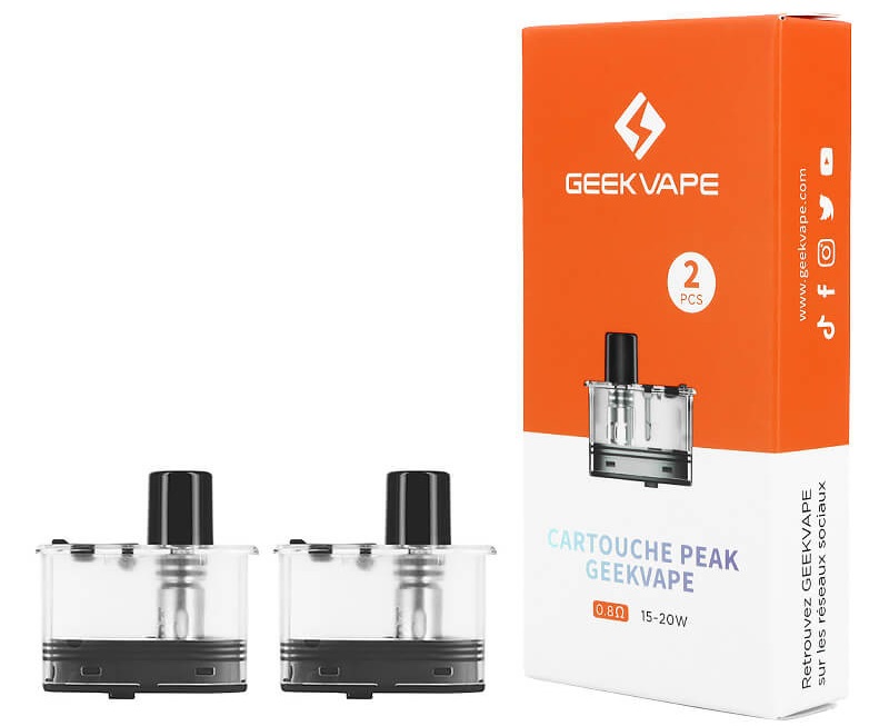 pack cartouches Peak Geek vape