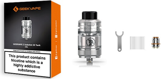 z subohm se tank geekvape