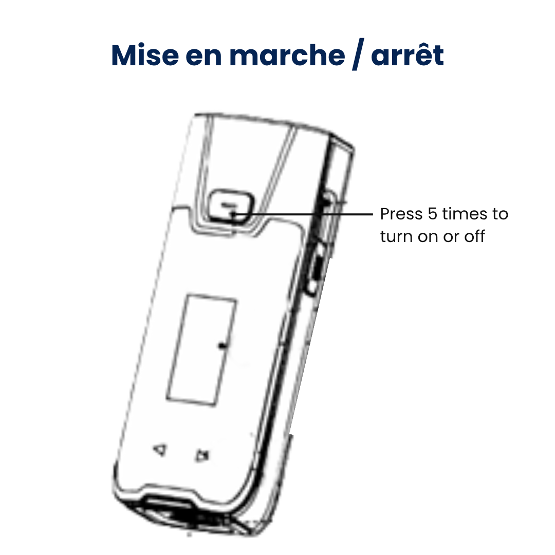 Mise en marche/arrêt